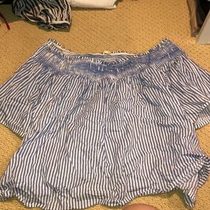 Off the shoulder blouse